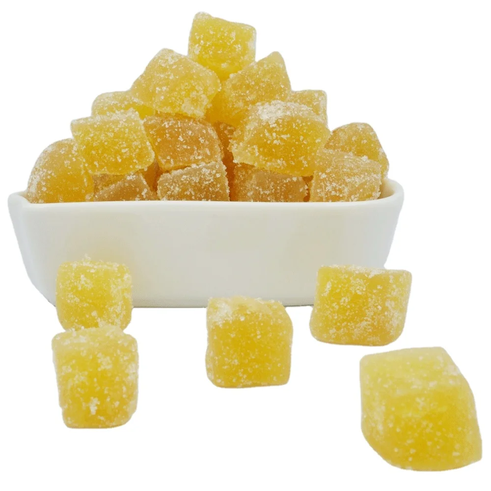 delicious  crystallized ginger chunks 12-20mm
