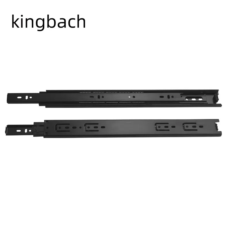 Wholesale Ball Bearing Telescopic Drawer Channel Slides Furniture Hardware Cabinet Accessories High Quality Rail for Cabinets