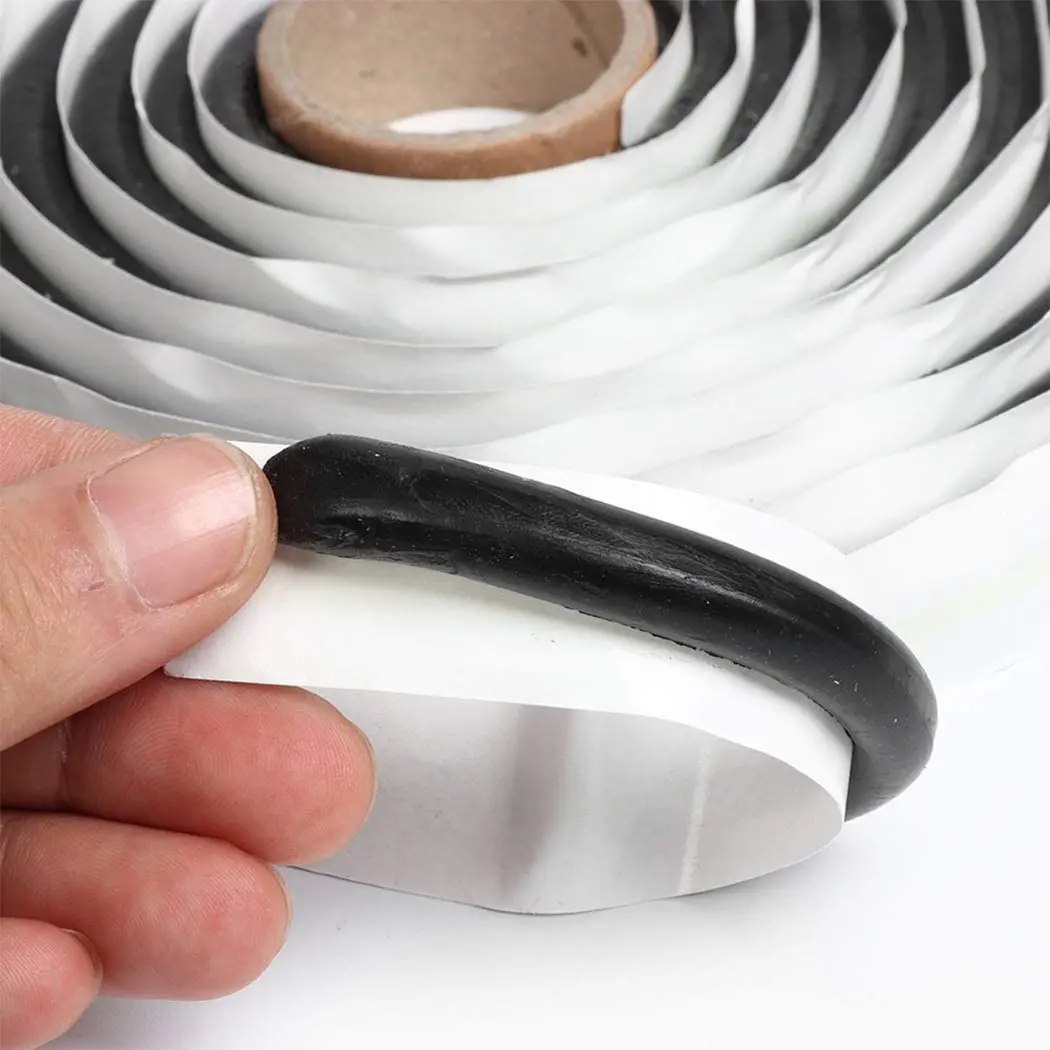 Butyl Tape LED Sealant Roll Waterproofing Materials for Headlight Door Retrofit Reseal Strip Rubber Glue Responsive