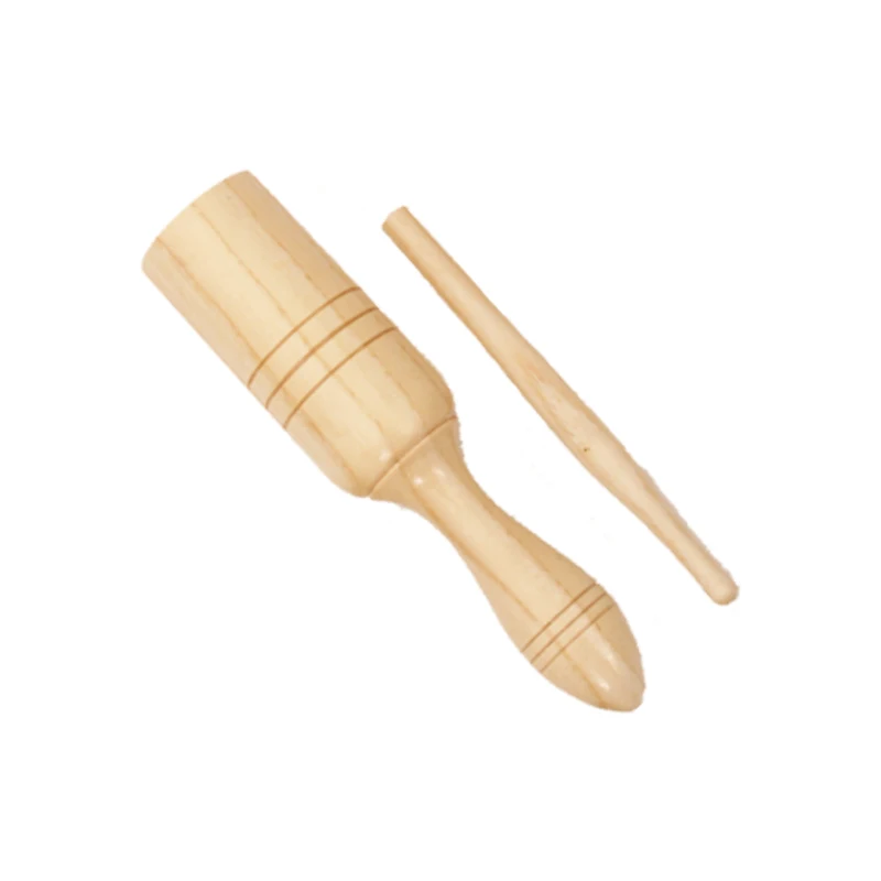 Orff percussion toy musical insteument block tone wood