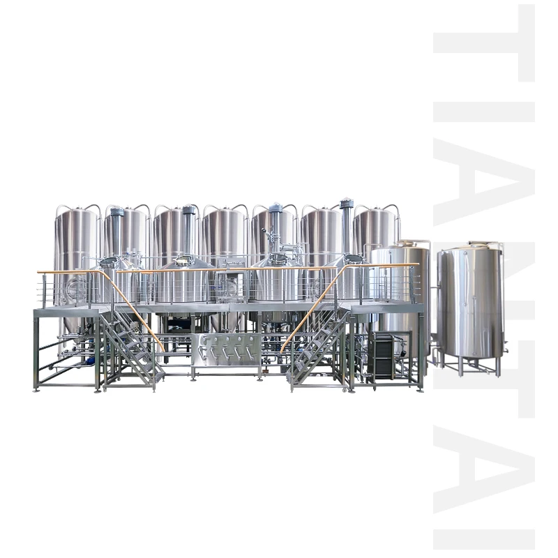 Tiantai 20 HL customized steam four vessel micro brewery brewing equipment nz