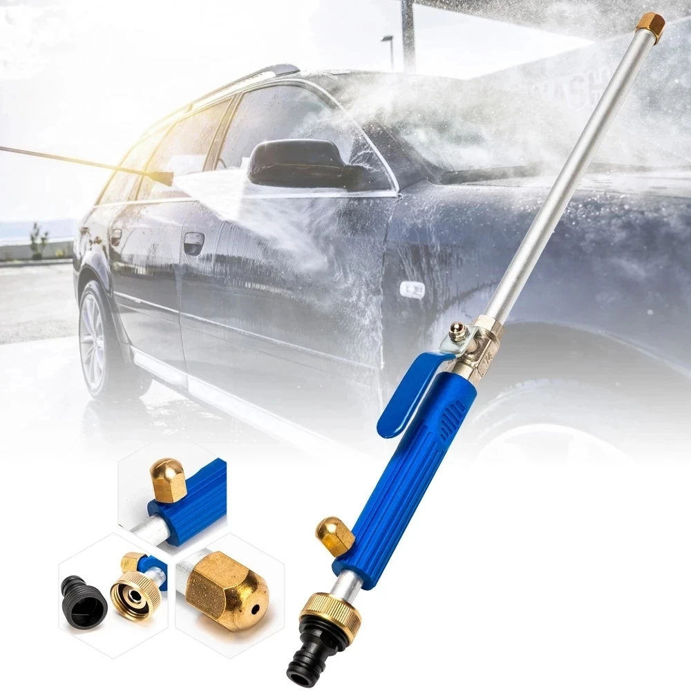 High Pressure Power Washer Wand Water Jet with Hose End Garden Sprayer with Water Hose Nozzle for Car Washing