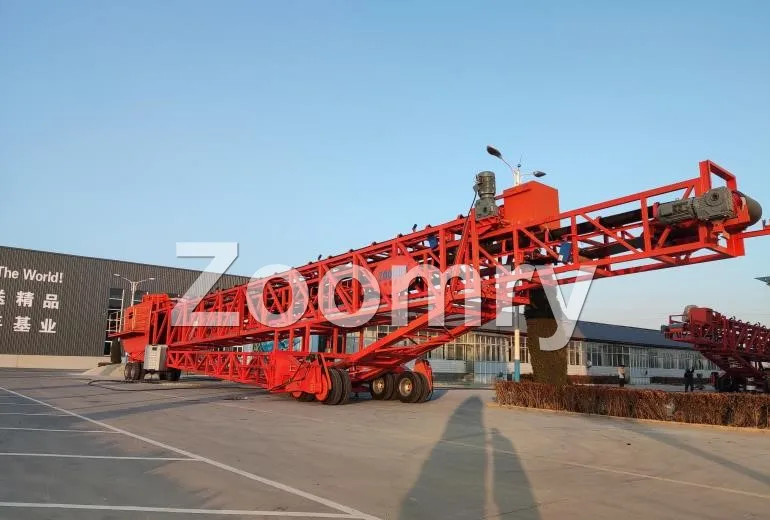 Adjustable Height Flexible Movable Telescopic Stacker  Bulk Handling Solutions mobile stacker for sale