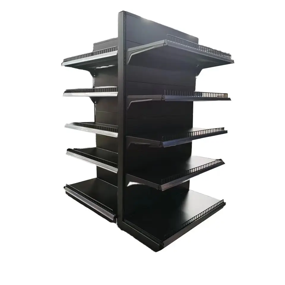 Metal Shelf Supermarket Display Rack Wall Shelf Used for Shop Fittings strong bearing capacity store display shelves