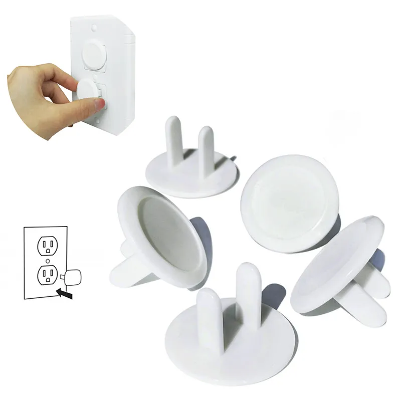 OEM Factory Waterproof Child Safety France Electrical Outlet 2 Pin Plug Charger Protector Baby Socket Cover