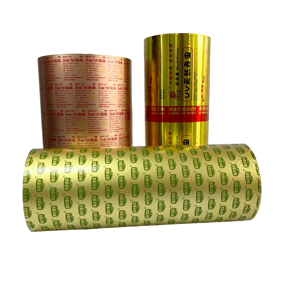 Low price hot selling drug packaging blister aluminum foil for capsule blister packaging