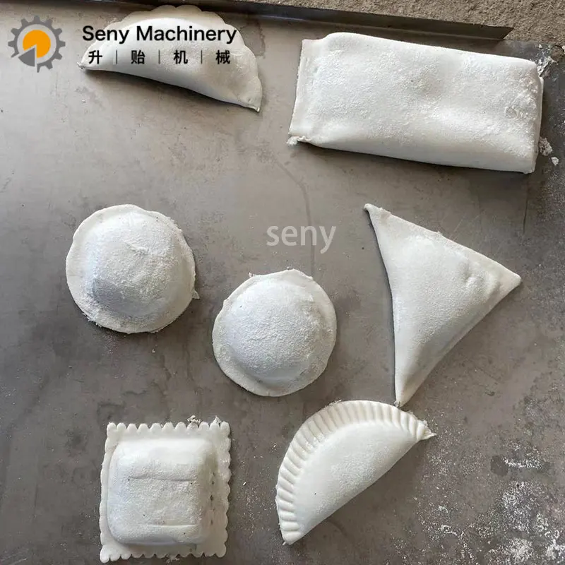 Commercial Curry Puff Samosa Meat Pie Big Empanada Making Machine