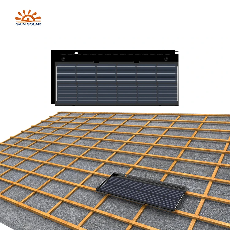 Солнечная черепица для крыши Top Energy, 182*91 мм, солнечные элементы, монокристаллическая, 1260 мм * 480 мм, черная, красная, серая панель, солнечная черепица