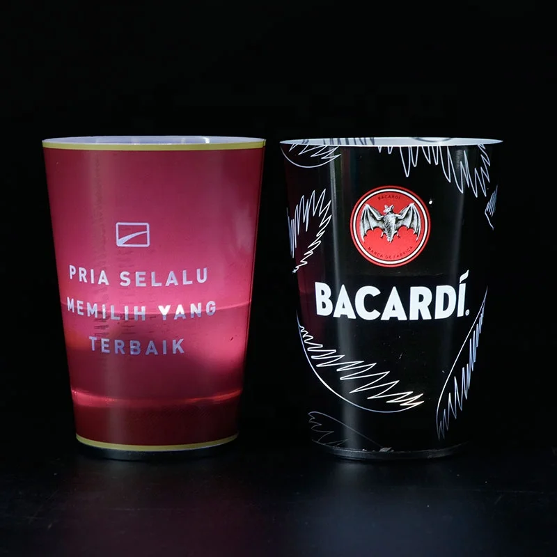 16oz Glowing Party Cups Luminous LED Light Mug Water Sensor LED Glass For Festival