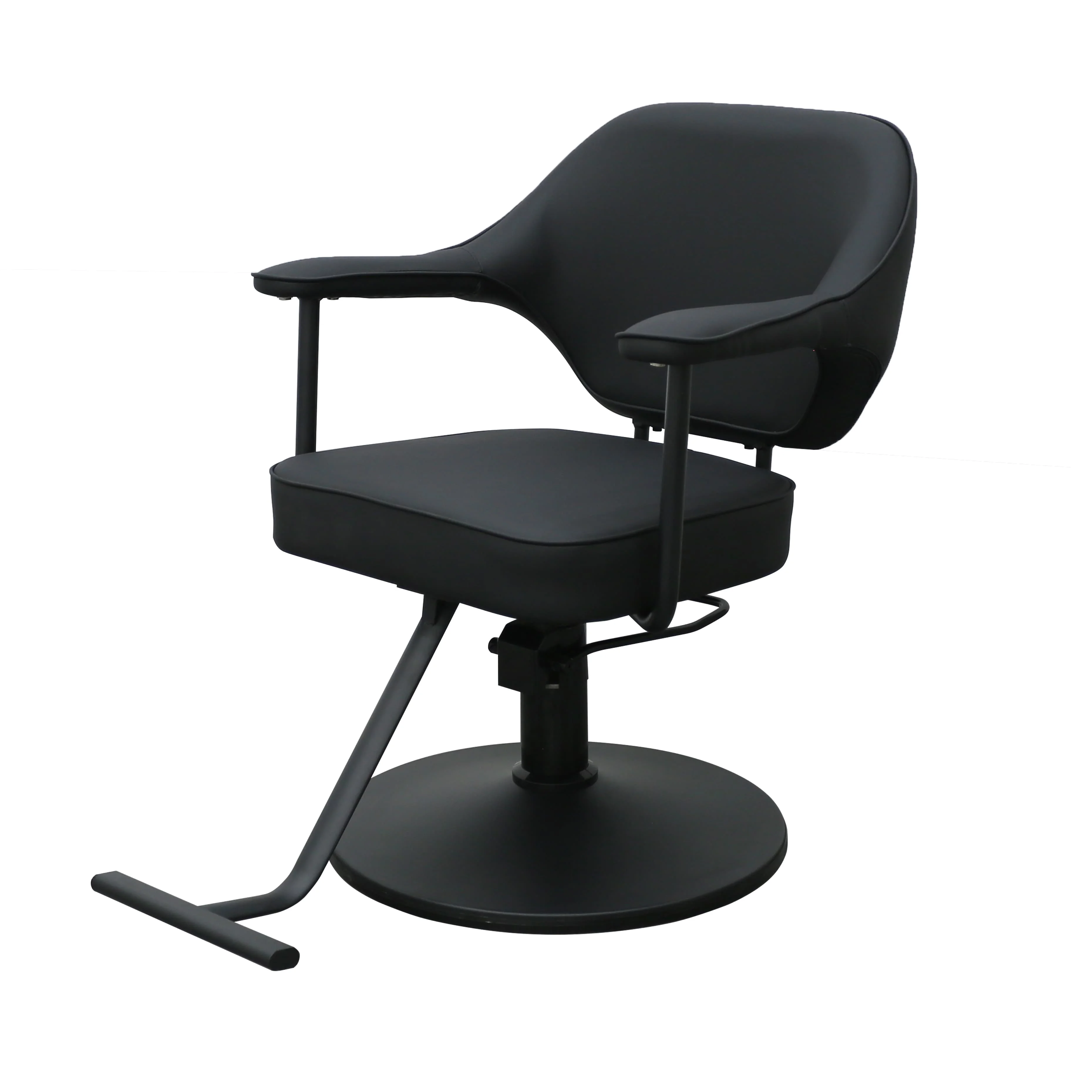 Japan and South Korea hot salon chair Salon Furniture Black rotary lift chair Fast delivery Barber Chair Modern