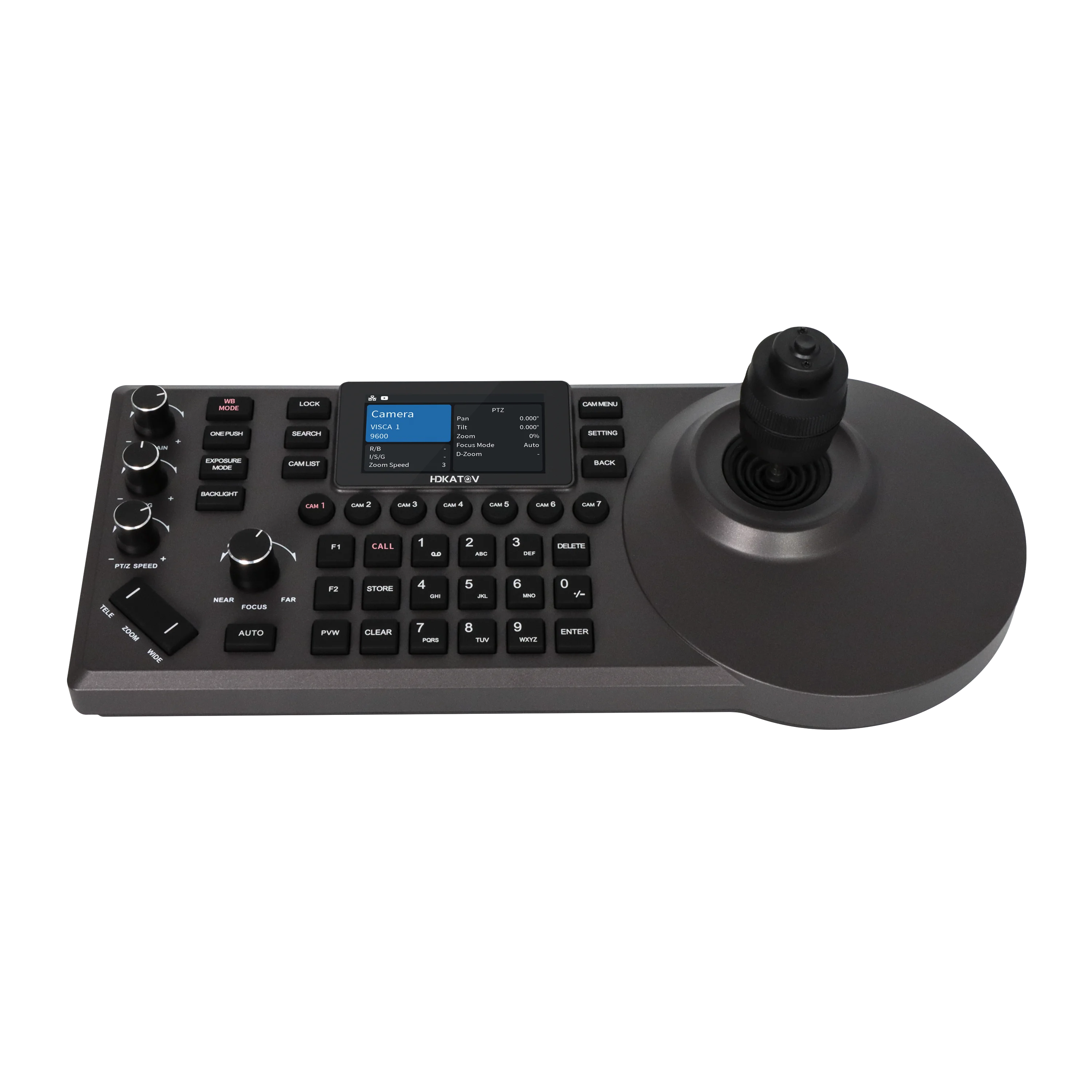 KC20 видеокамера пульт дистанционного управления IP PoE NDI RS422/RS485 RS232 4D джойстик контроллер для PTZ-камер