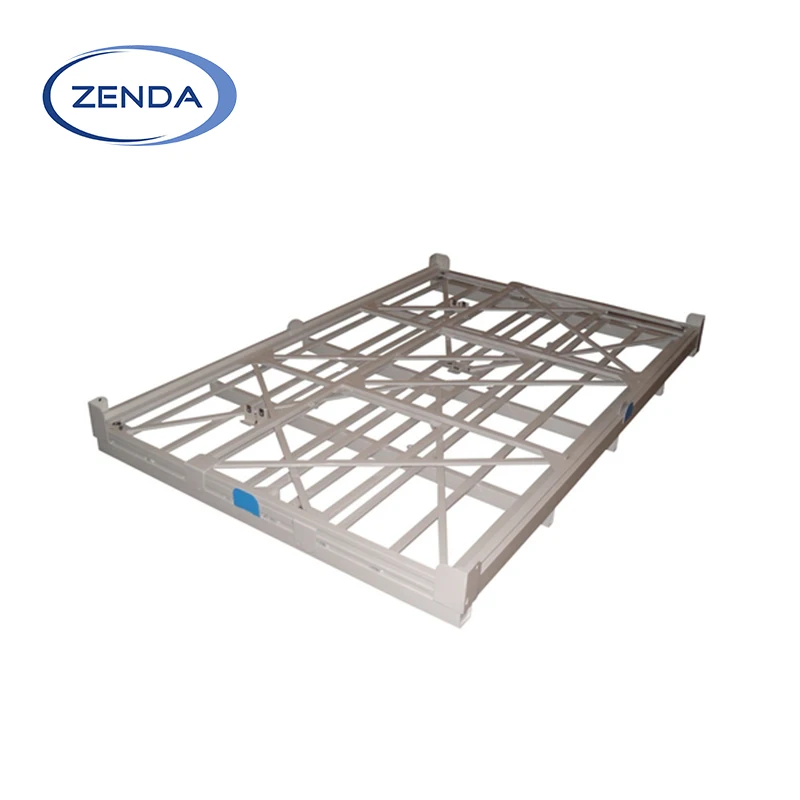 Pallet stacking manufacturers Folding steel pallets stillage