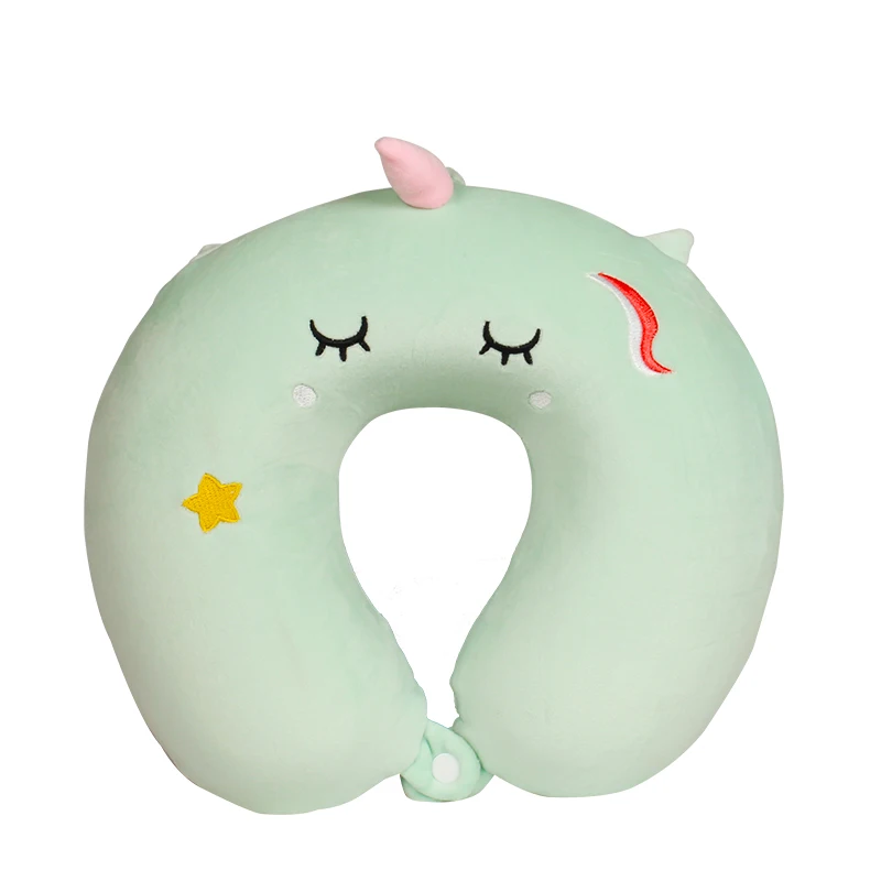 Заводская Высококачественная классическая U-образная подушка для шеи из пены с эффектом памяти предназначена поддержания баланса в положении сна