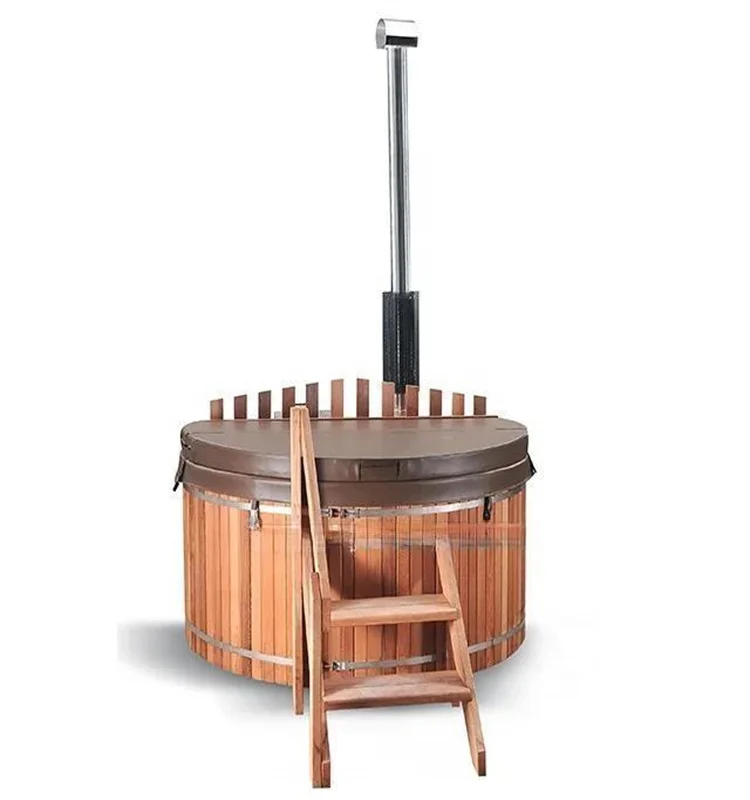 Chinese Outdoor Spa Best Sex Wood Fired Cedar Hot Tub Couple Hot Tub Manufacturers