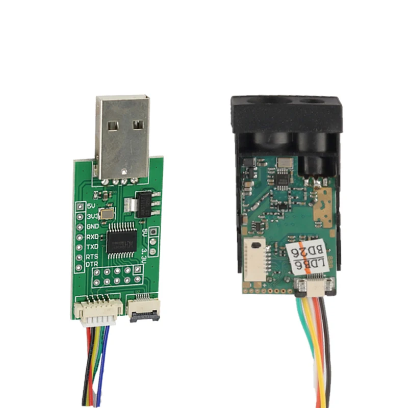 LDK-60 CMOS 60m Sensor Rang Laser Distance Module With TTL Output Security Laser Sensor