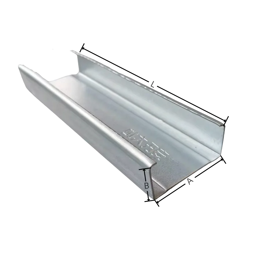 Lightweight steel frame gypsum board ceiling system of furring channel C