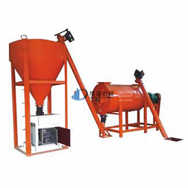 Mini dry mortar plant,floor screed mortar mix machine
