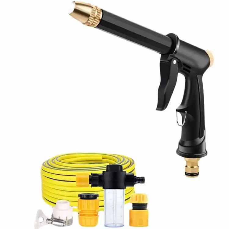 High Pressure Spray Water Gun Car Cleaning Wash Tool Kits Garden Watering Hose Nozzle Sprinkler