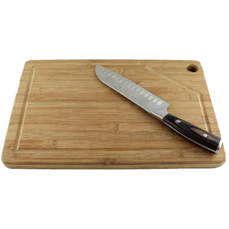 
Organic bamboo cutting boards for kitchen extra large chopping board with juicy groove 