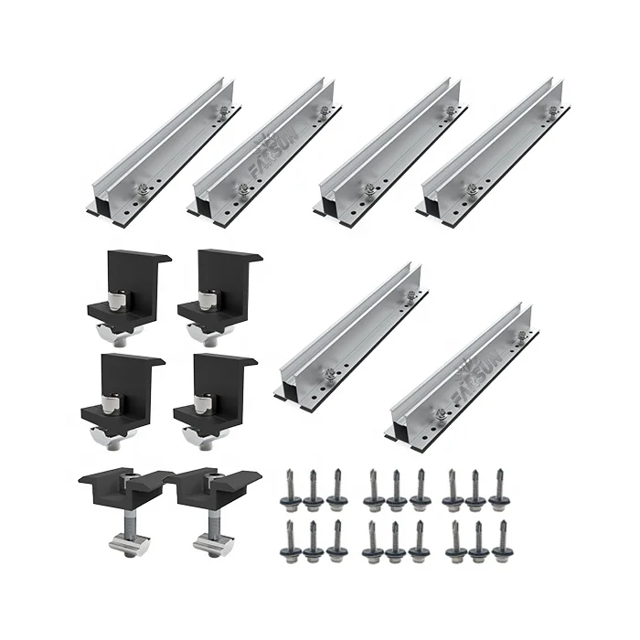 FarSun Solar Photovoltaic Install Structure PV Mounting System Railless Kit