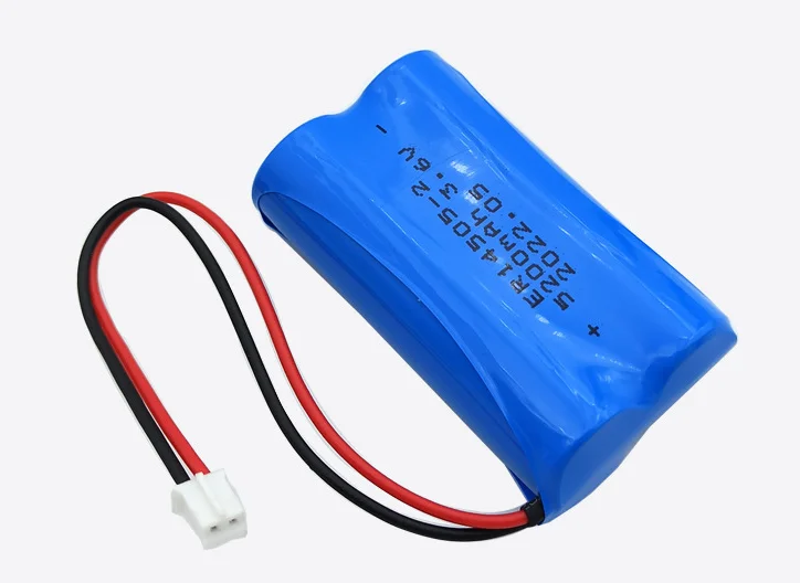 ER14505 3.6V 5200mah Lithium Ion AA Batteries Pack Non-Rechargeable for Toys Water Meters and Cylindrical Pattern
