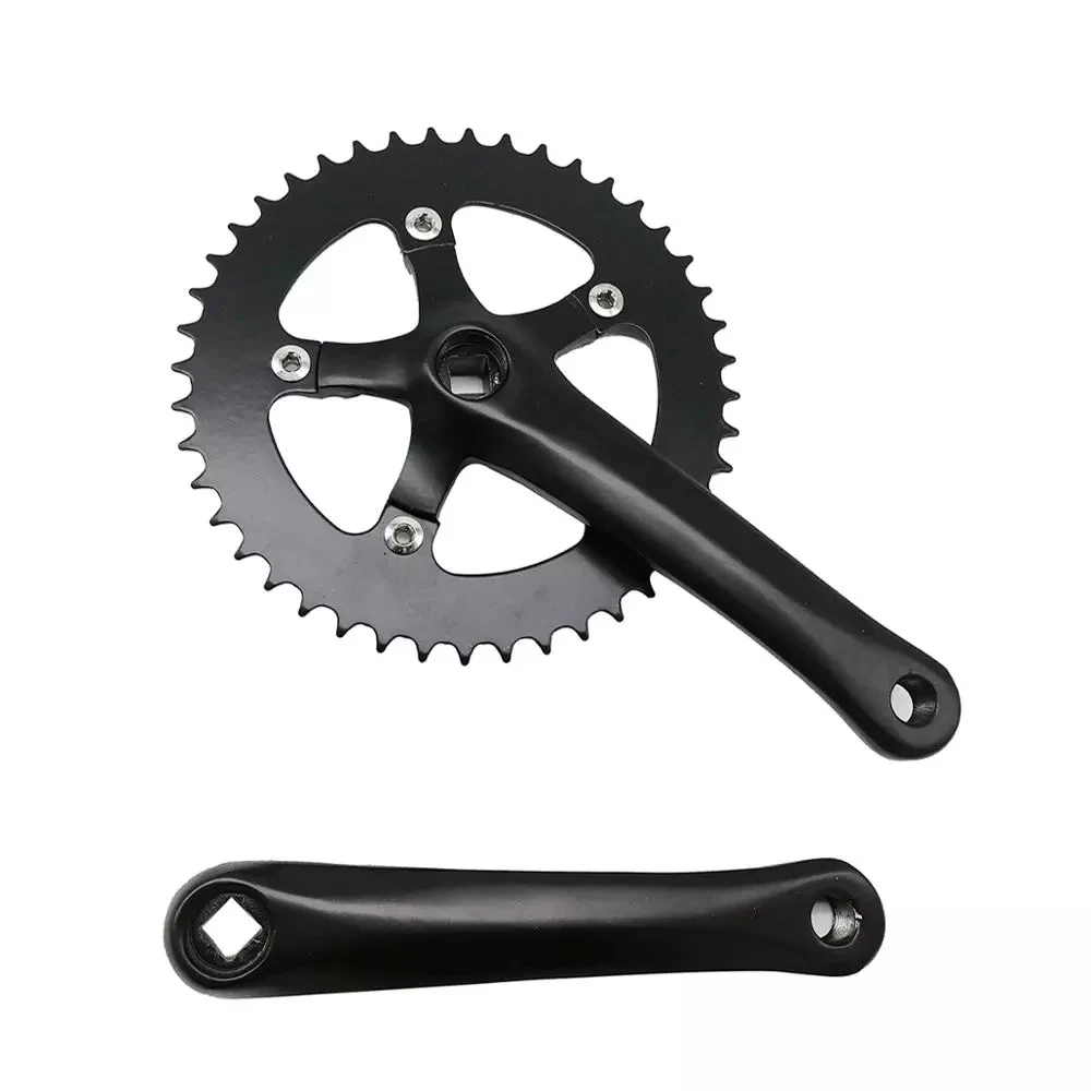 2022 TUOBU Bicycle Hollow Integrated Crank  Mountain Bike Cycle Aluminum Alloy Crank