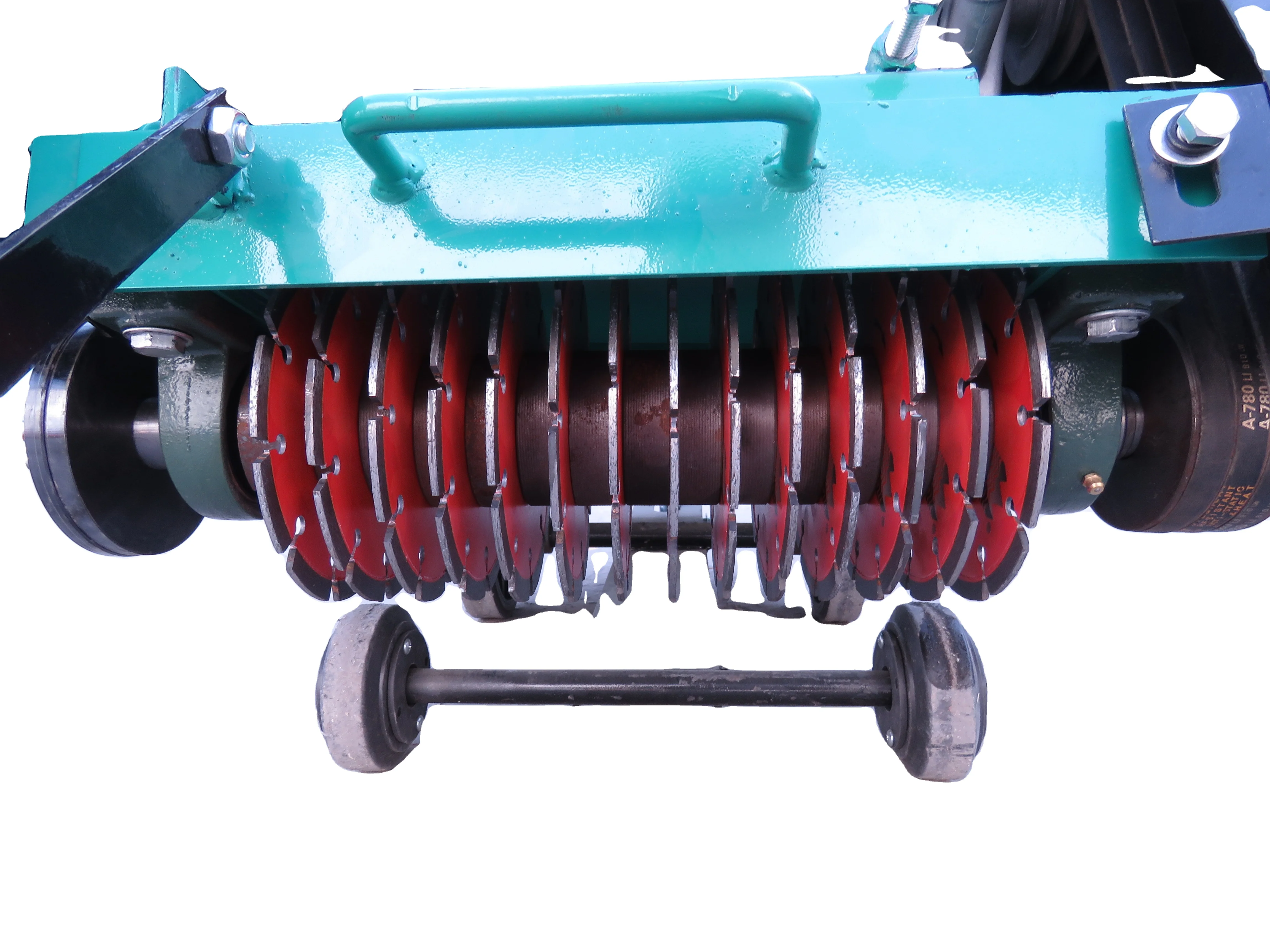 Gasoline 500  hot sale Hand Push Road Saw, Concrete Pavement Cutter