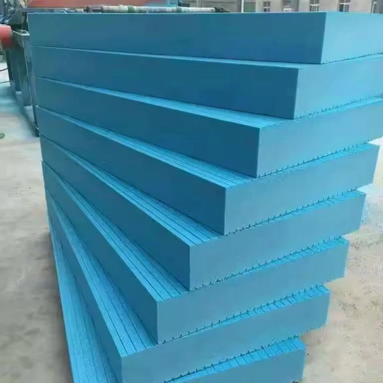 Blue XPS board thermal Insulation Rigid Foam Extruded Polystyrene board for room