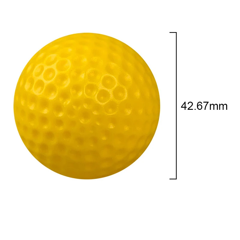 Colorful Foam Golf Balls Light Weight Plastic Golf Ball Toys For Kids