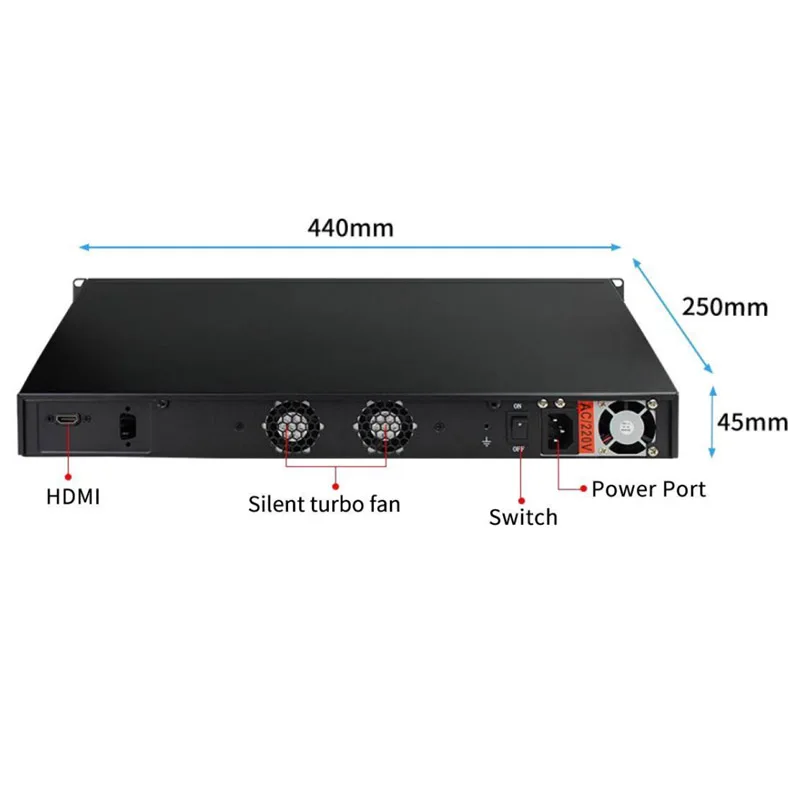 1U-1151 ПВХ 8L 4E LGA 1151 6/9th Intel i3/i5/i7 H170NP(C236)-NP-21 LGA1151 Rackmount сетевой безопасности pfsense брандмауэр компьютер