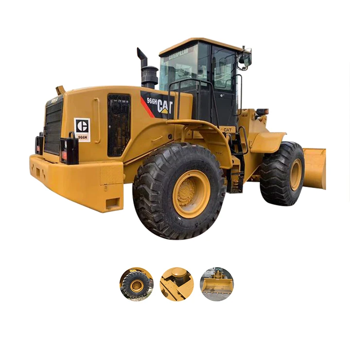 Used Construction Equipment for Sale Caterpillar Machinery Used Loader CAT 966H in Good Condition