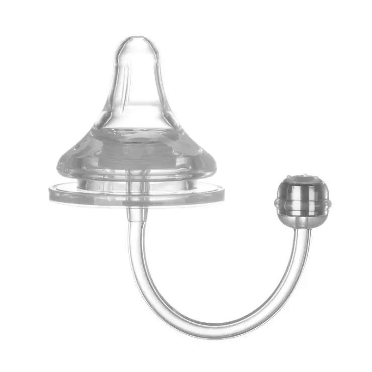 Силиконовая соска широкого калибра, соска для кормления ребенка, мягкая соска с гравитационным шариком, Нетоксичная