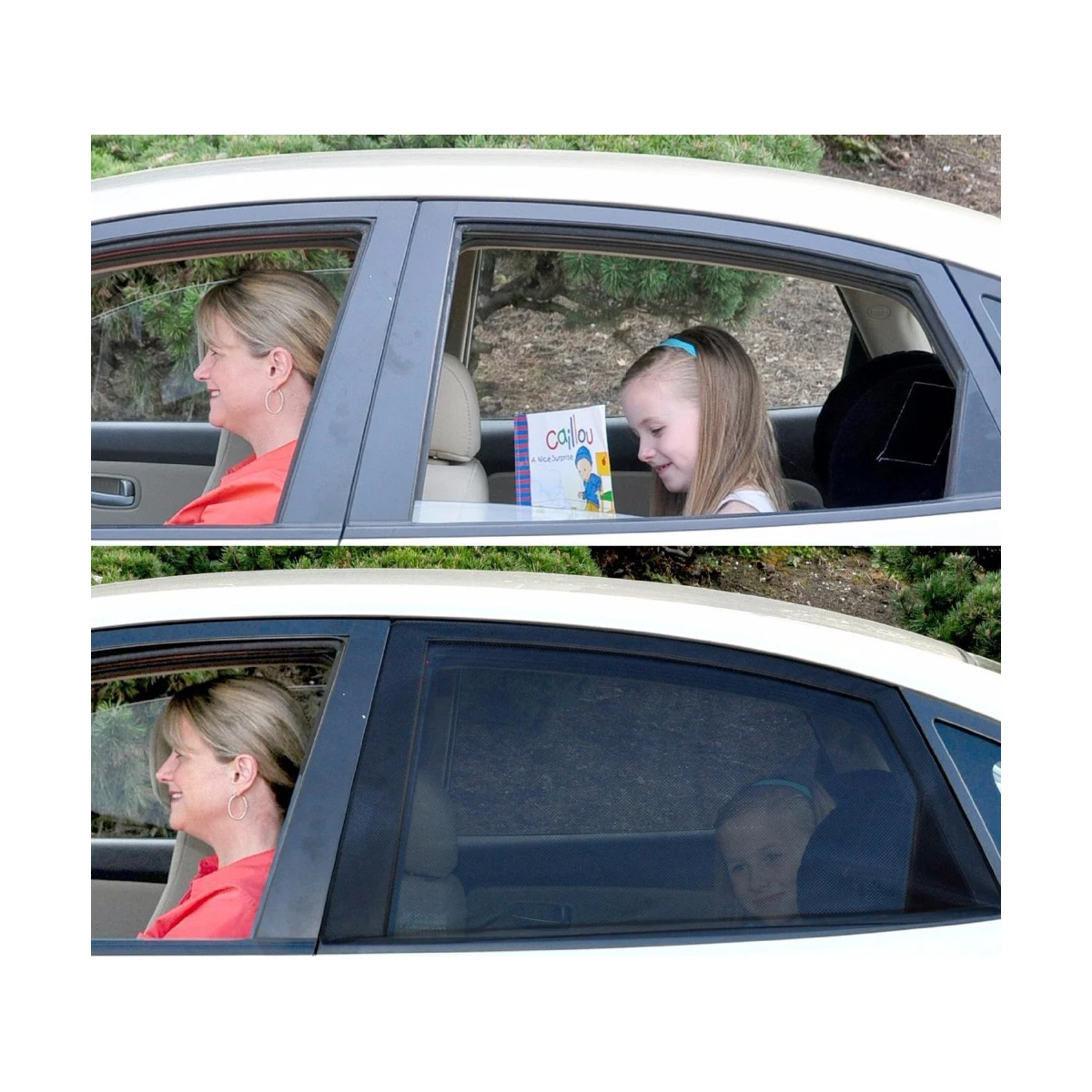 Hot sale wholesale high quality sunshade car sides window sunshades universal mesh car shade sunshade