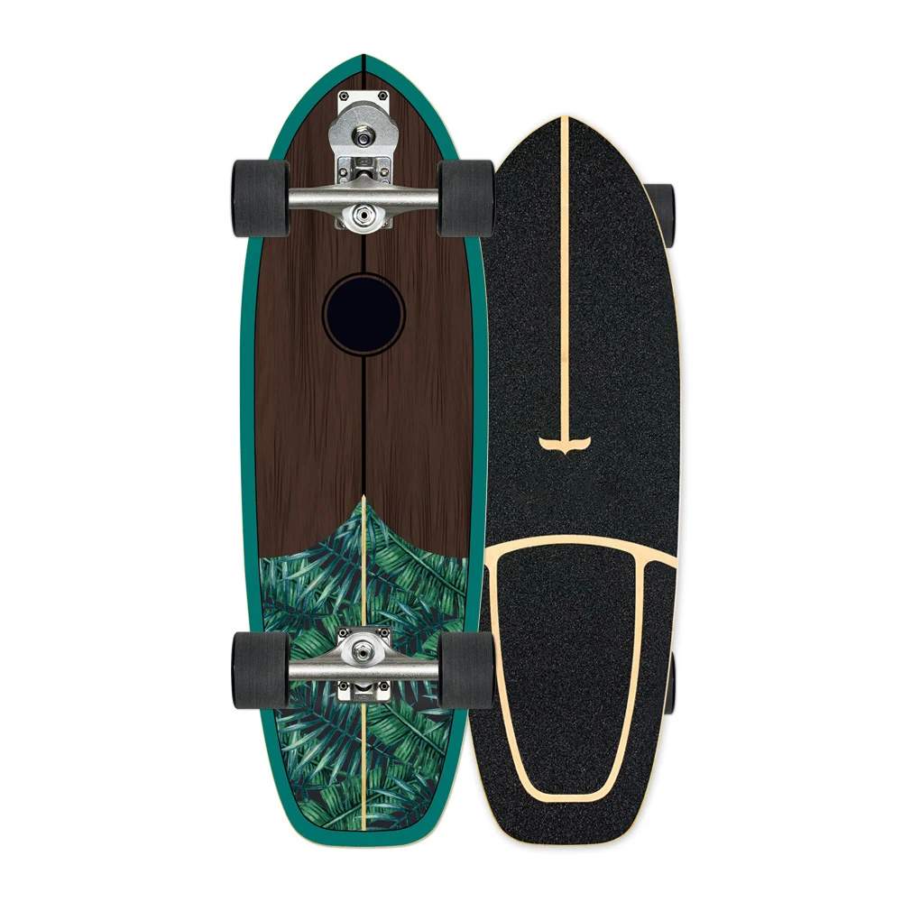 Оптовая продажа Surf скейт S7 CX7 CX4 Land резчик Surfskate 7 слоев Канадского Клена для серфинга катания на