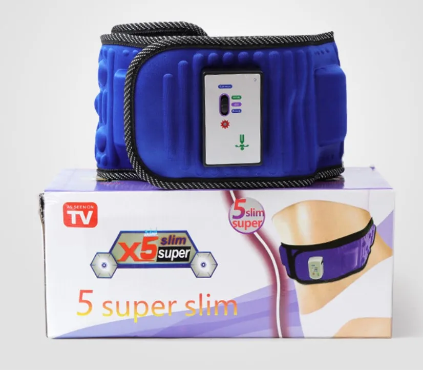X5 super slim waist trimmer heating massage belt for body slimming