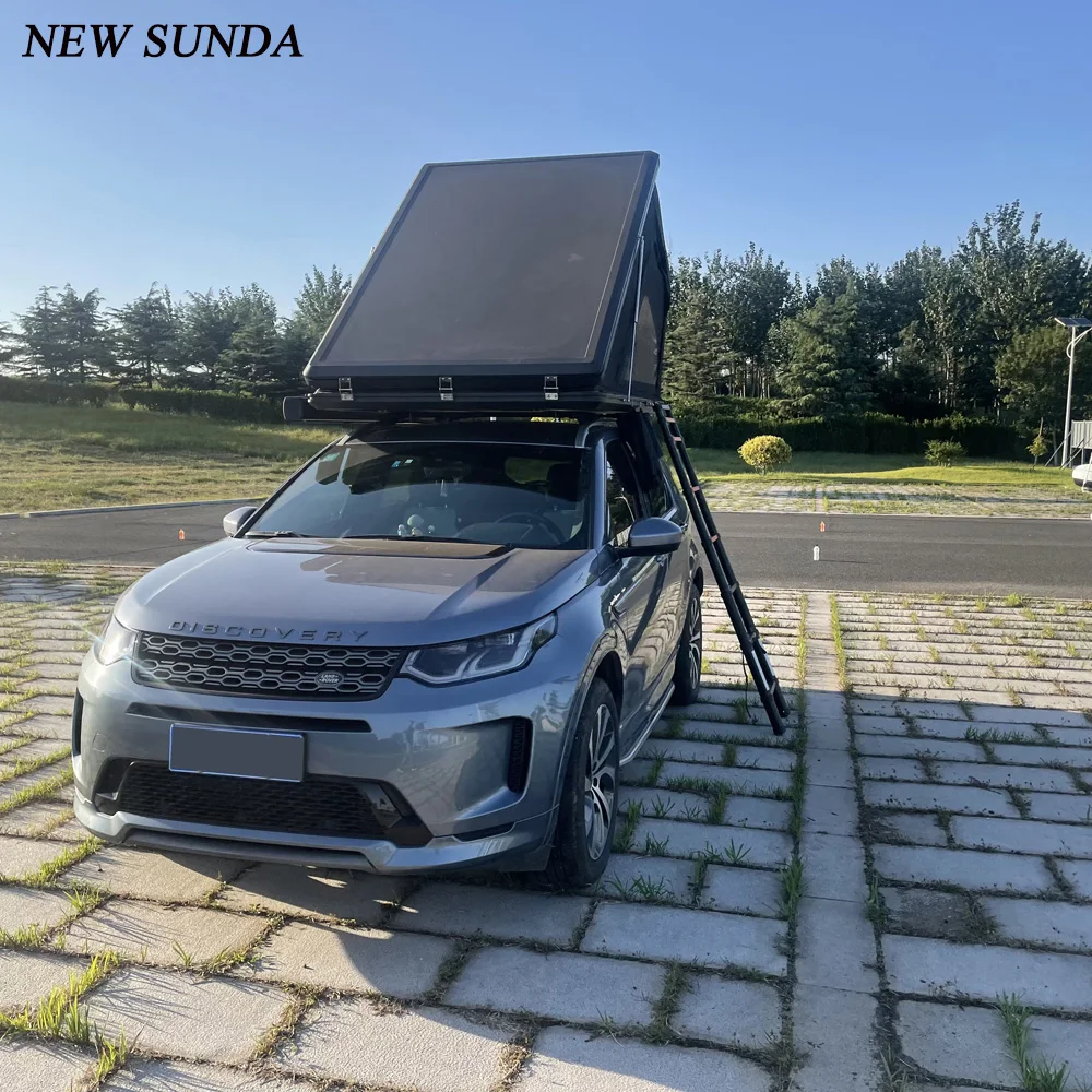 Продажа с завода различные широко используемые алюминиевые треугольные suv жесткий корпус тент для крыши