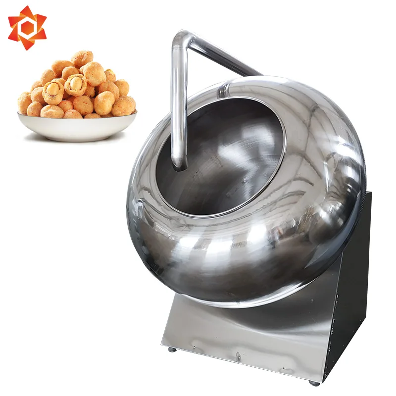 Almond sugar coating machine sugar automatic film pellet tablet coater thin film coating machine for tablet