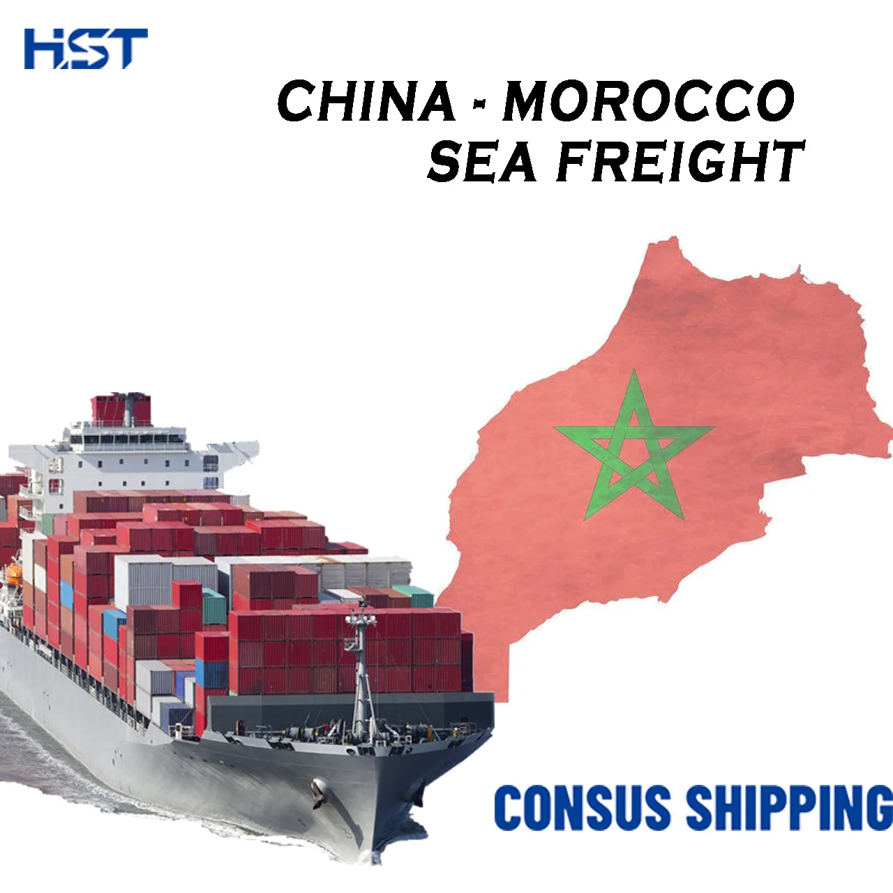 Cheap Rate Freight Forwarder Reliable Air & Sea Shipping to Senegal Mauritania Morocco DDP DDU