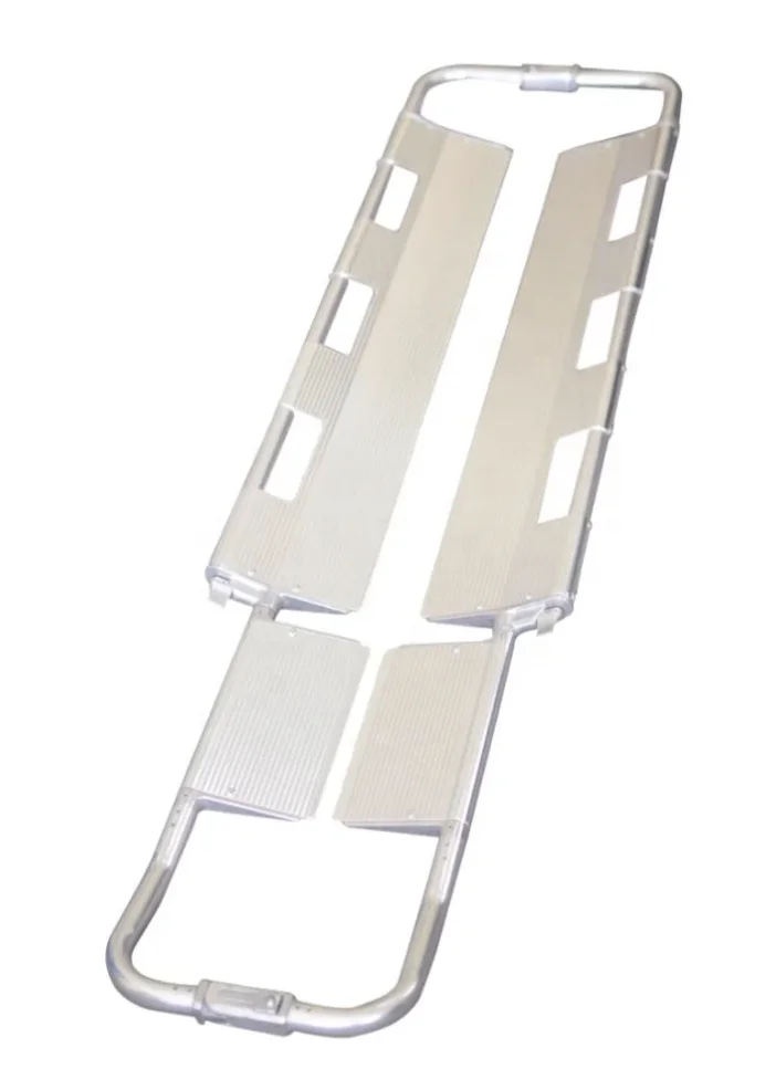 Ambulance stretcher Hospital furniture Aluminum Alloy Folding Scoop Stretcher