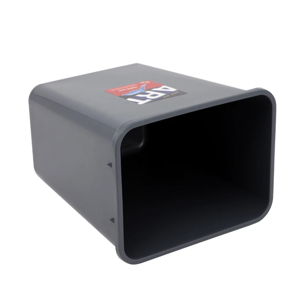 10 liter square plastic dustbin trash can waste paper basket