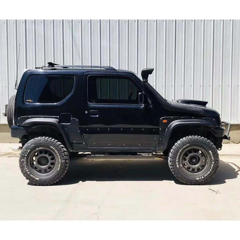 FFD128 High Quality Off-Road Auto Body Parts ABS Plastic Wheel Arches Fender Flares 4x4 Car Accessories For JIMNY 2015-2017