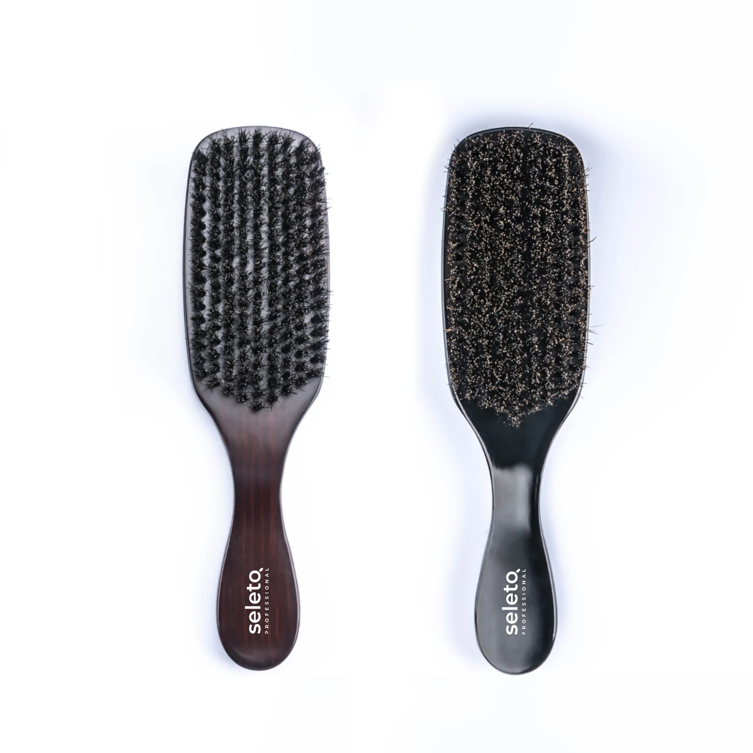 Professional custom barber comb and hair brush set for salon use