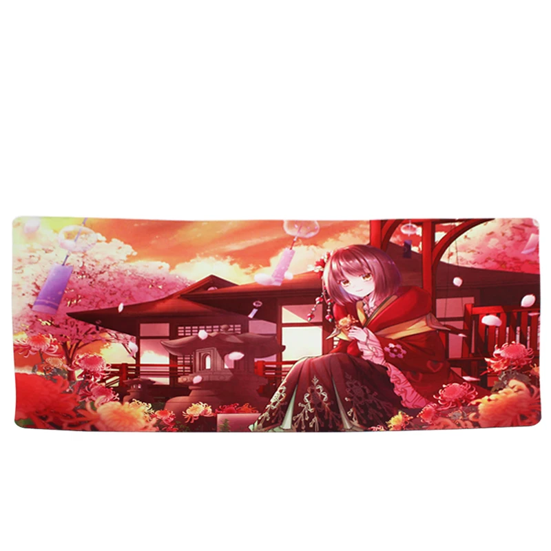 Neoprene Playmat Gaming Mat Mouse Pad Manufacturers Custom Sublimation Blank 3D Anime Mousepad Xxl In China