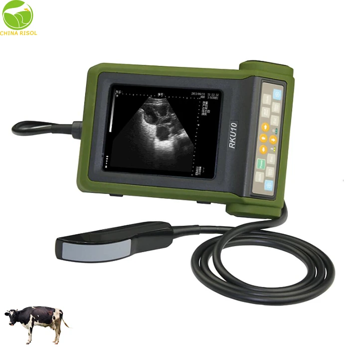 RKU10 Cow Dog Alpaca Feline Canine Rabbi Fish Snake Pregnancy vet portable Ultrasound Scanner Veterinary / Pregnancy Detector