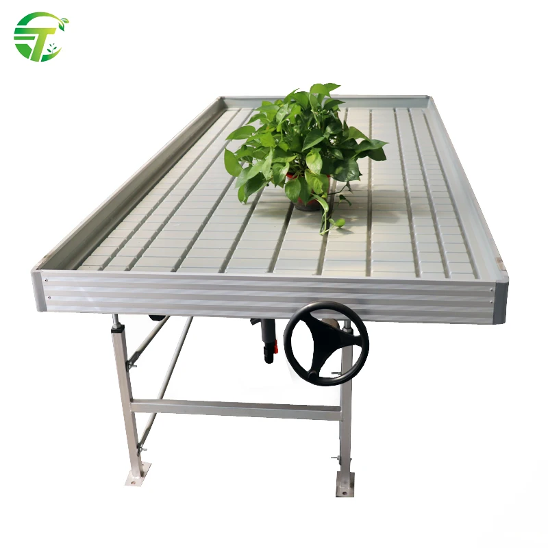 2 яруса гидропоники прожектор стол и отливы лотки