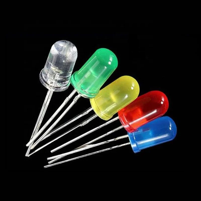 5mm diffused Green Round Dip Emitting Diodes 3mm 5mm Led Bead Diode Green color Dip light Emitting Diodes for christmas tree