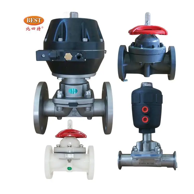 Valves QWG Series Pneumatic Sanitary Diaphragm Valve
