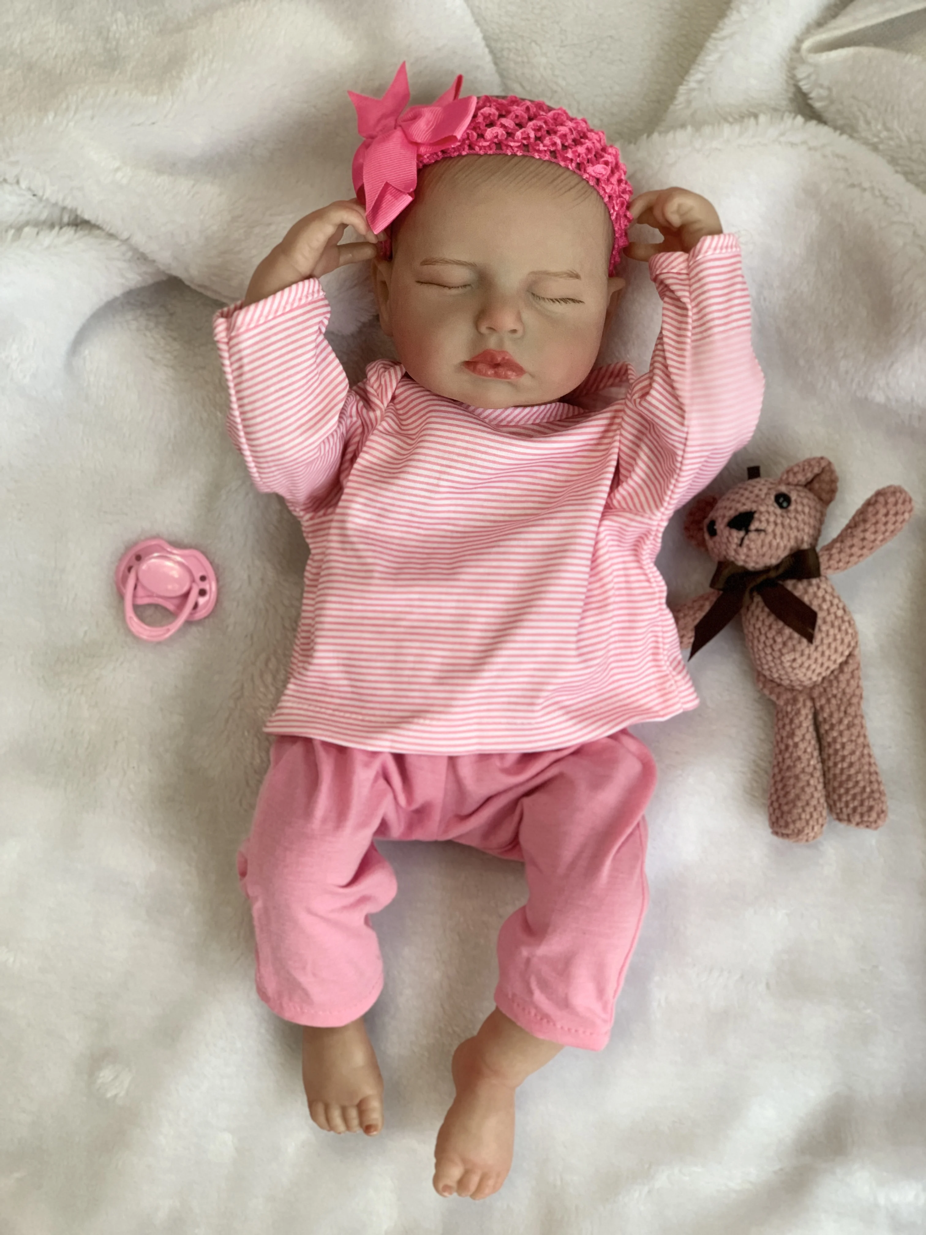 Making Machine Online Shopping Model Silicon Kids Nipple Sucking Bjd Set Soft Boy lucky Kit Reborn Dolls