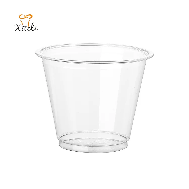 Frosted Cup 9oz Disposable Clear Smoothie PPS Plasticstic Cups with Lids Manufacturer Wholesale Juice PP Plastic Party 10000 8g