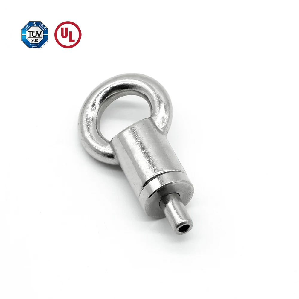 Wholesale circular rings adjustable cable grippers steel wire Cable fasteners self gripping clamp gripper ring